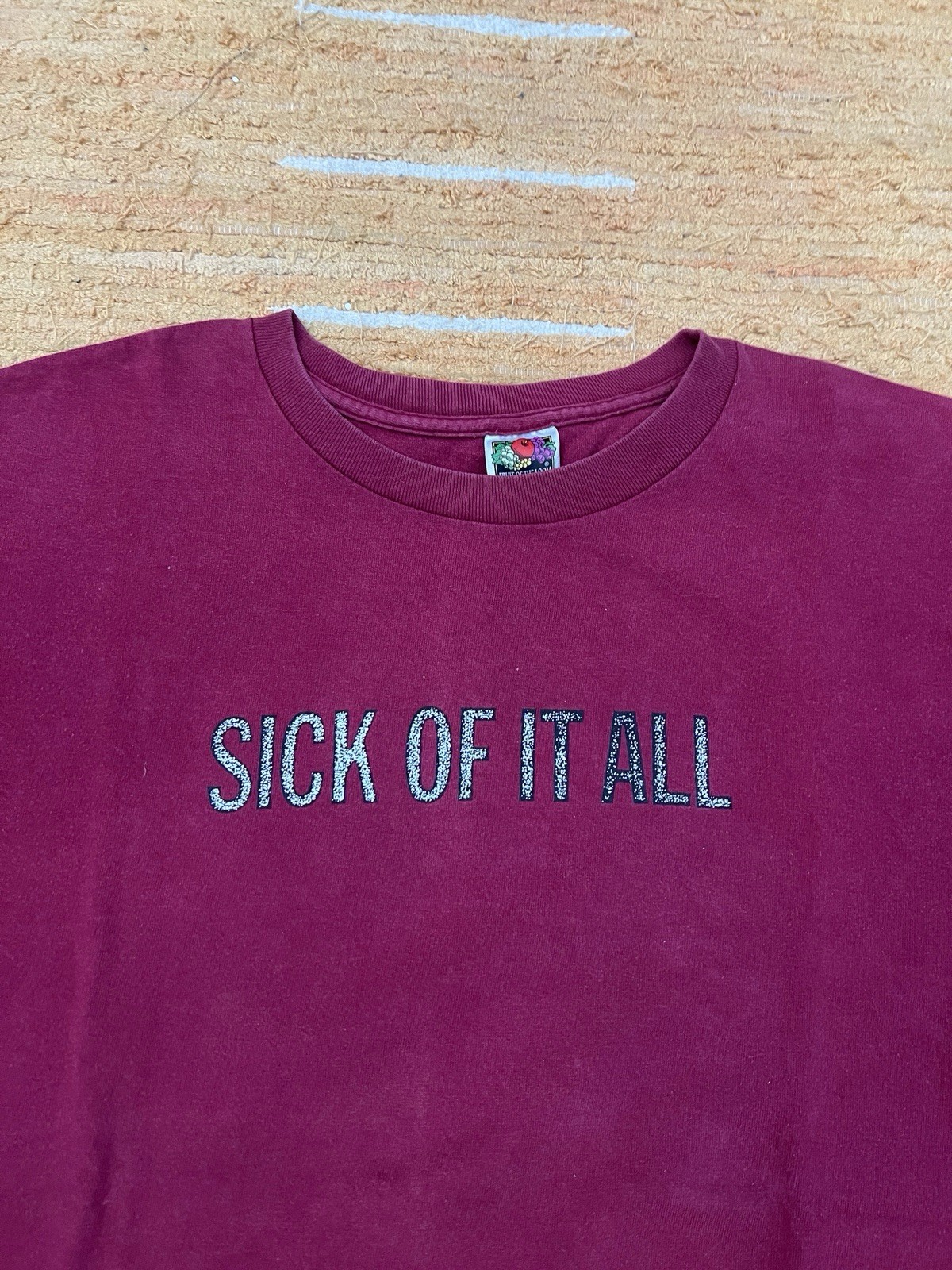 Vintage 90’s Sick Of It All Hardcore rare tshirt