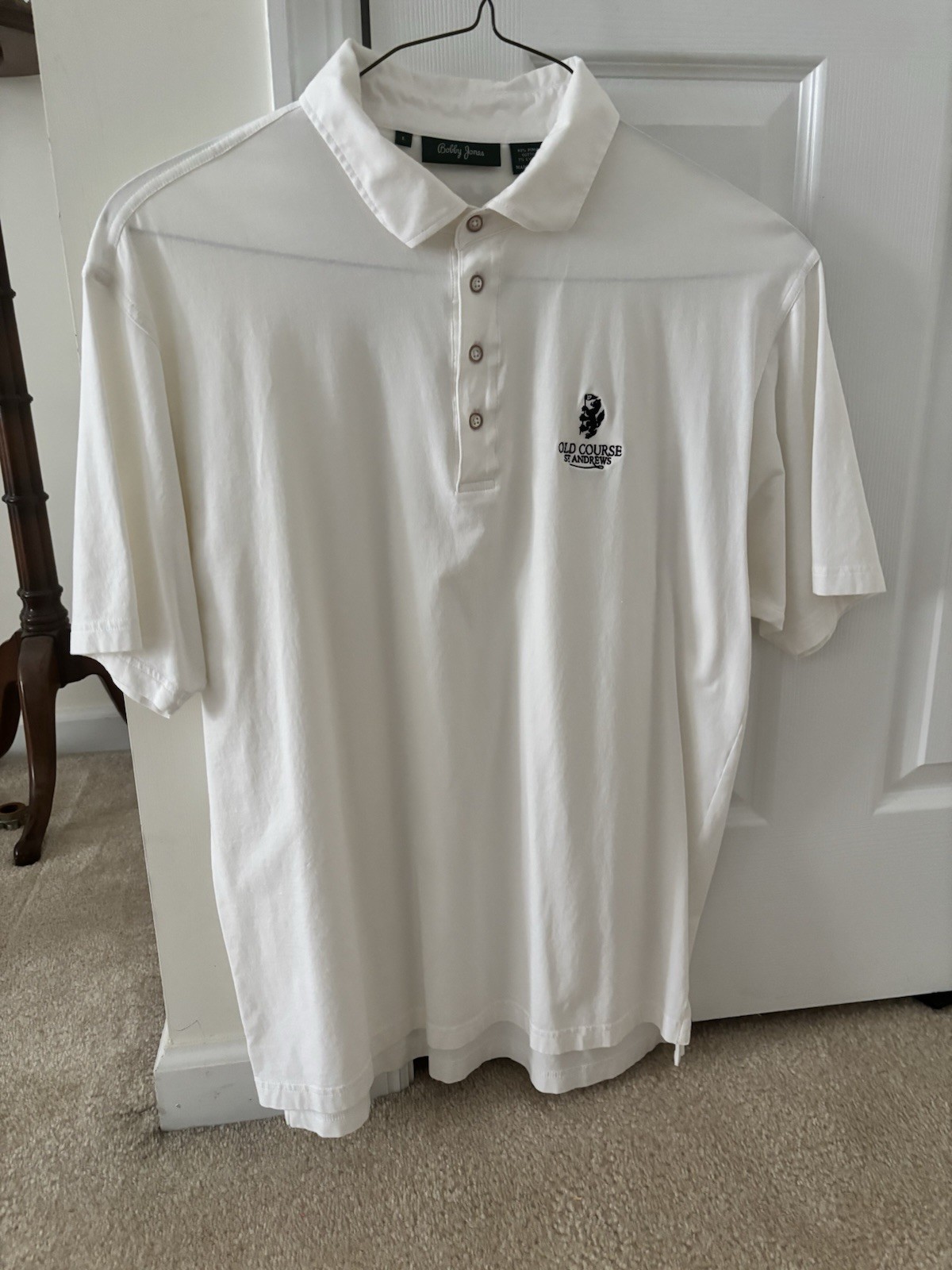 Bobby Jones St. Andrews Old Course Polo Shirt Men\'s Large