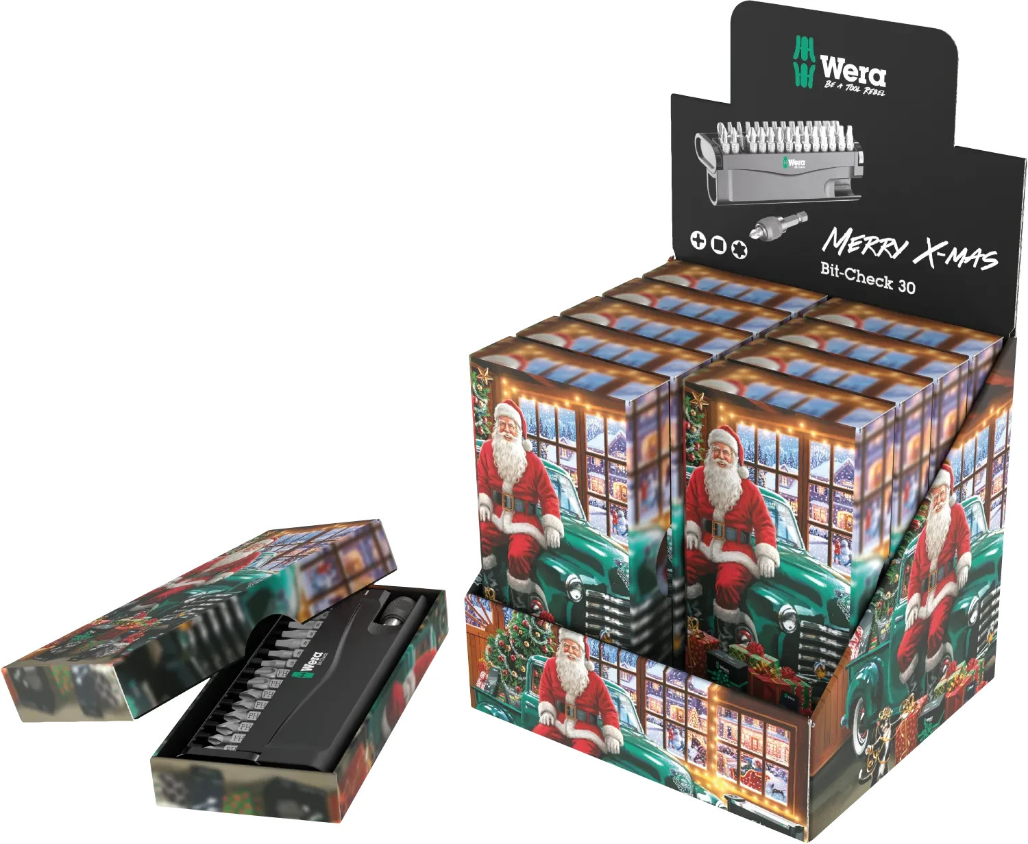 Wera Bit-Check 30 Christmas 2026 Bit Set 30 Piece 05340007001 Holiday Gift Box Wera Bit-Check 30 Christmas 2026 Bit Set 30 Piece 05340007001 Holiday Gift Box