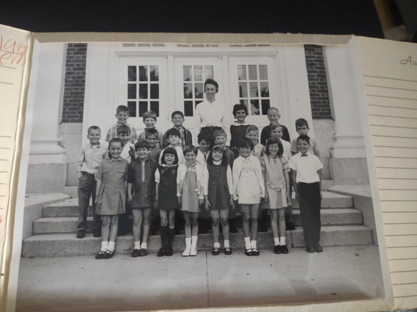 vintage photo New Hyde Park Rd school class 1968 New Hyde park New York NY
