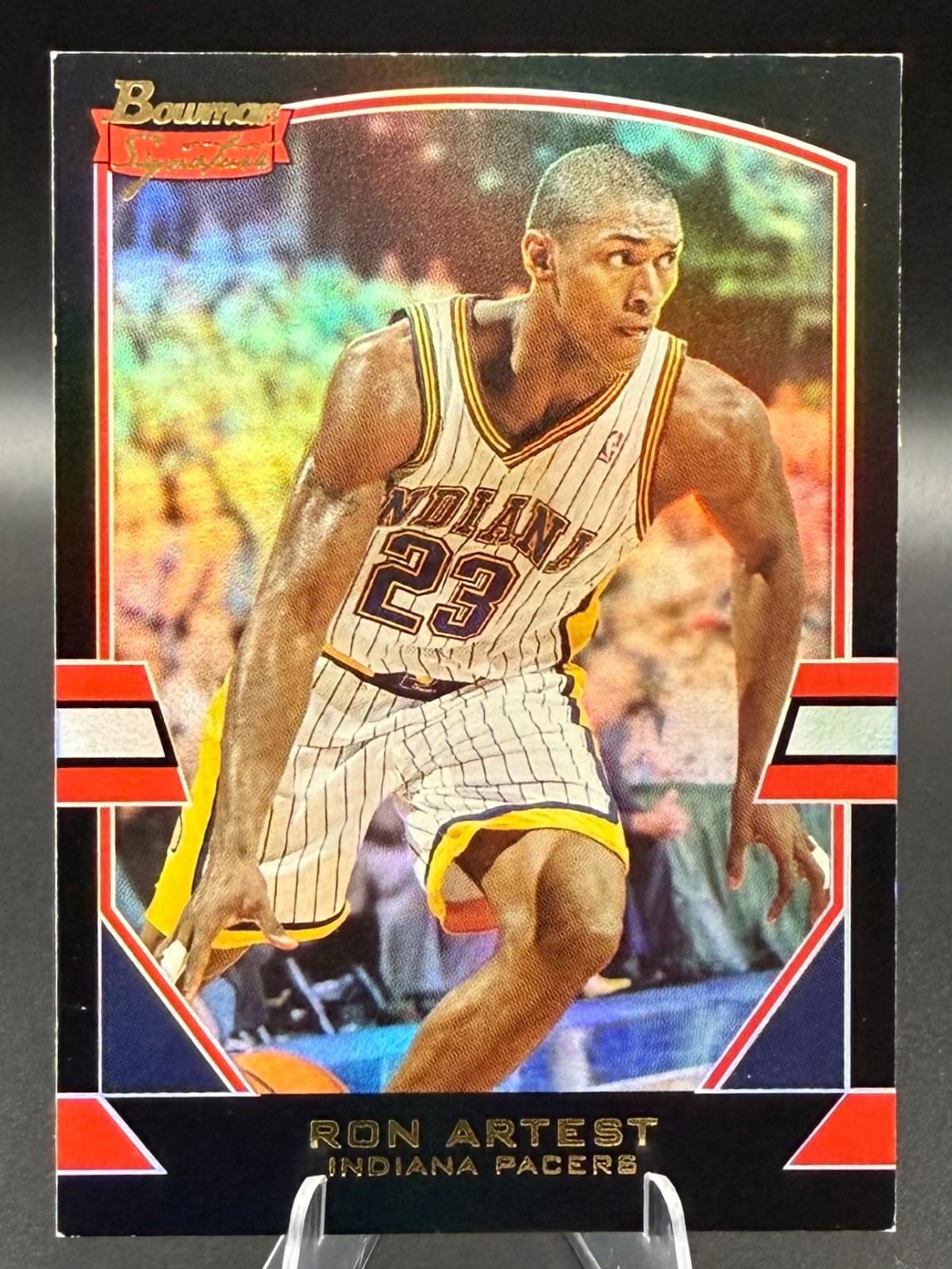 Ron Artest 2003-04 Bowman Signature Rainbow #d /125 Metta World Peace #36 - 576
