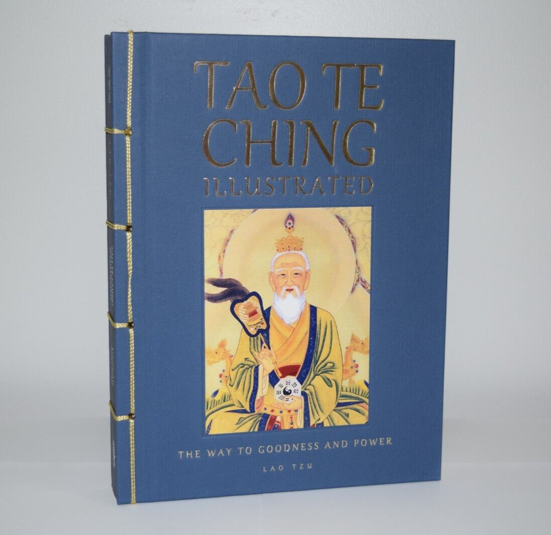New Illustrated Tao Te Ching  by Lao Tzu Chinese Binding Deluxe Hardcover