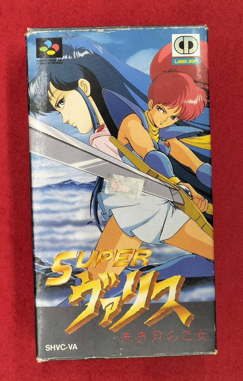 LaserSoft Super ValisThe Maiden of the Red Moon Super Famicom Software
