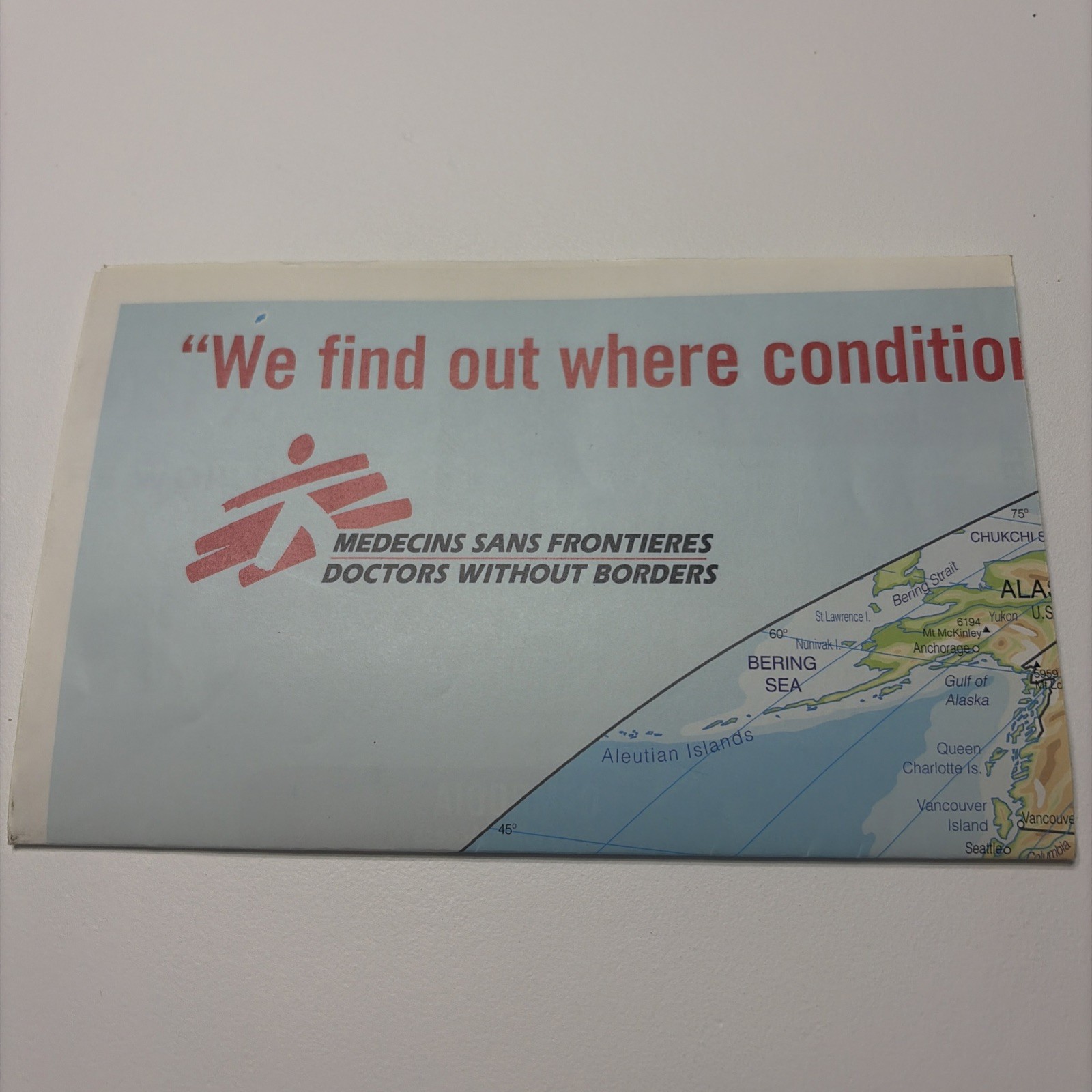 Vintage 2001 Doctor’s Without Borders Map World Map Foldout Poster Brochure MSF Vintage 2001 Doctor’s Without Borders Map World Map Foldout Poster Brochure MSF