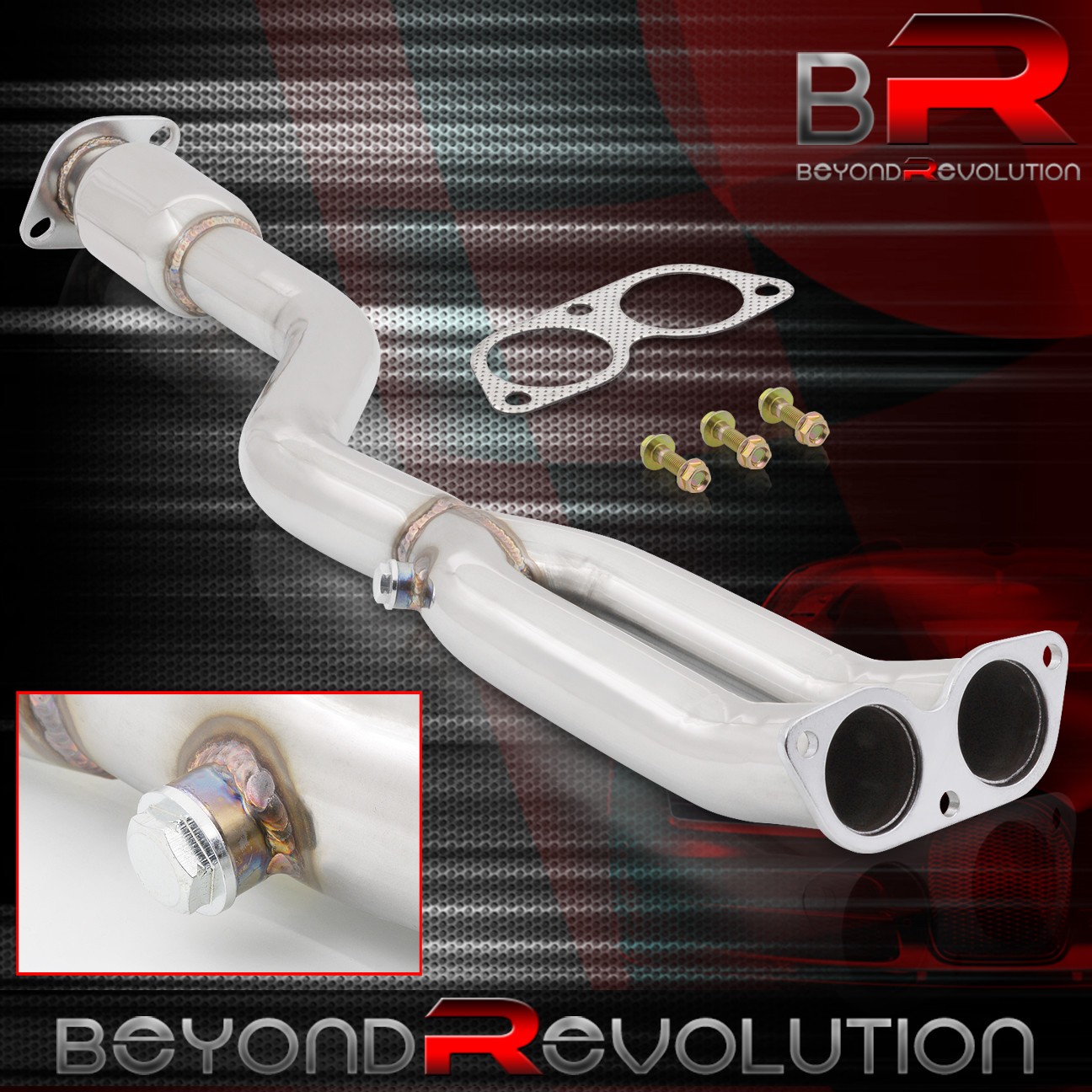 For 2001-2005 Lexus IS300 Stainless Steel Exhaust Pipe Upgrade Smooth Flow