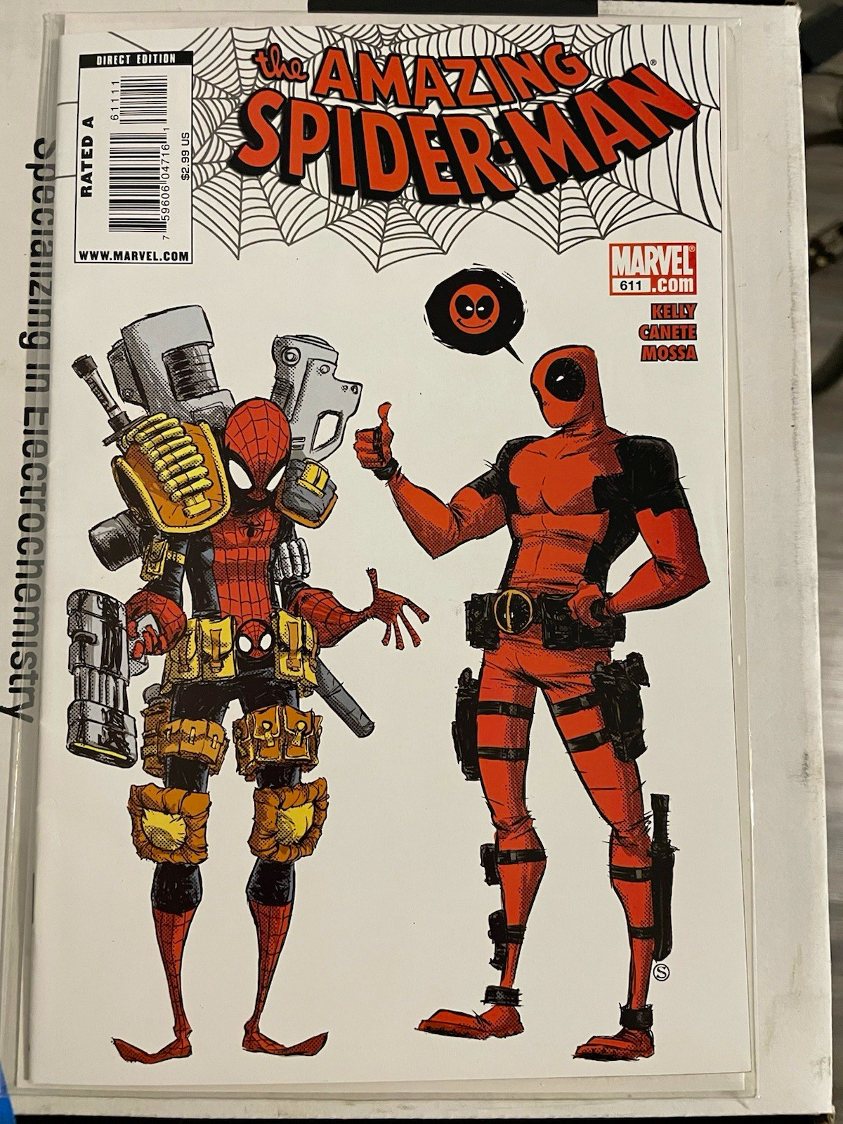 The Amazing Spider-Man #611 Spider-Man & Deadpool Marvel Comics NM+ The Amazing Spider-Man #611 Spider-Man & Deadpool Marvel Comics NM+