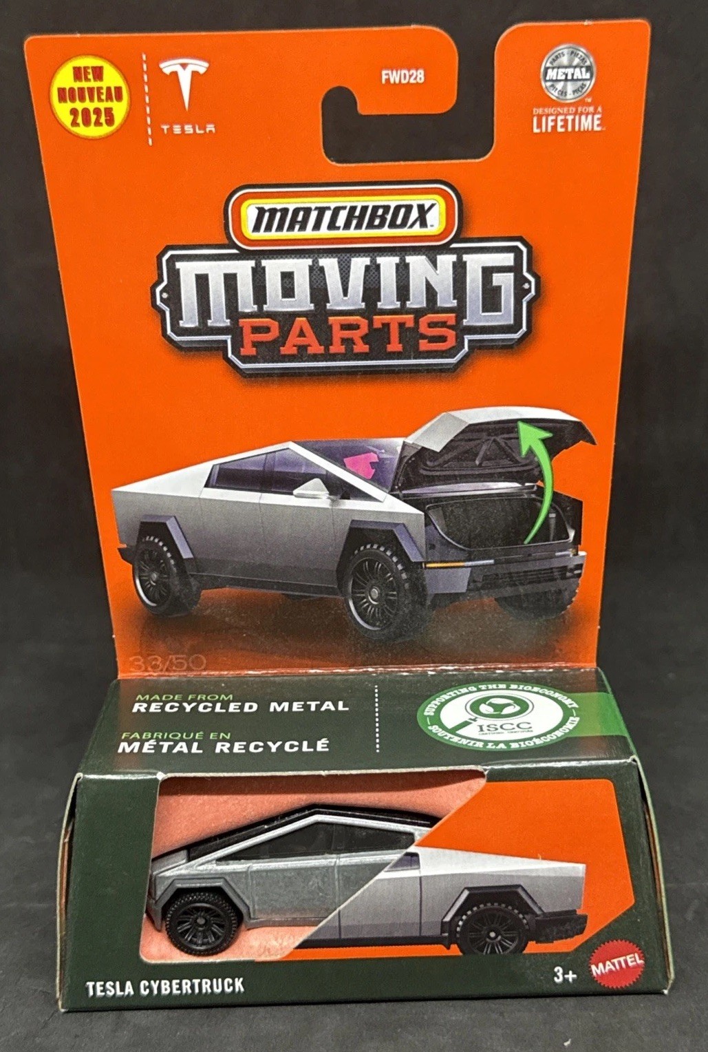 Matchbox 2025 Moving Parts Series Tesla Cybertruck 1:64 Scale New Matchbox 2025 Moving Parts Series Tesla Cybertruck 1:64 Scale New