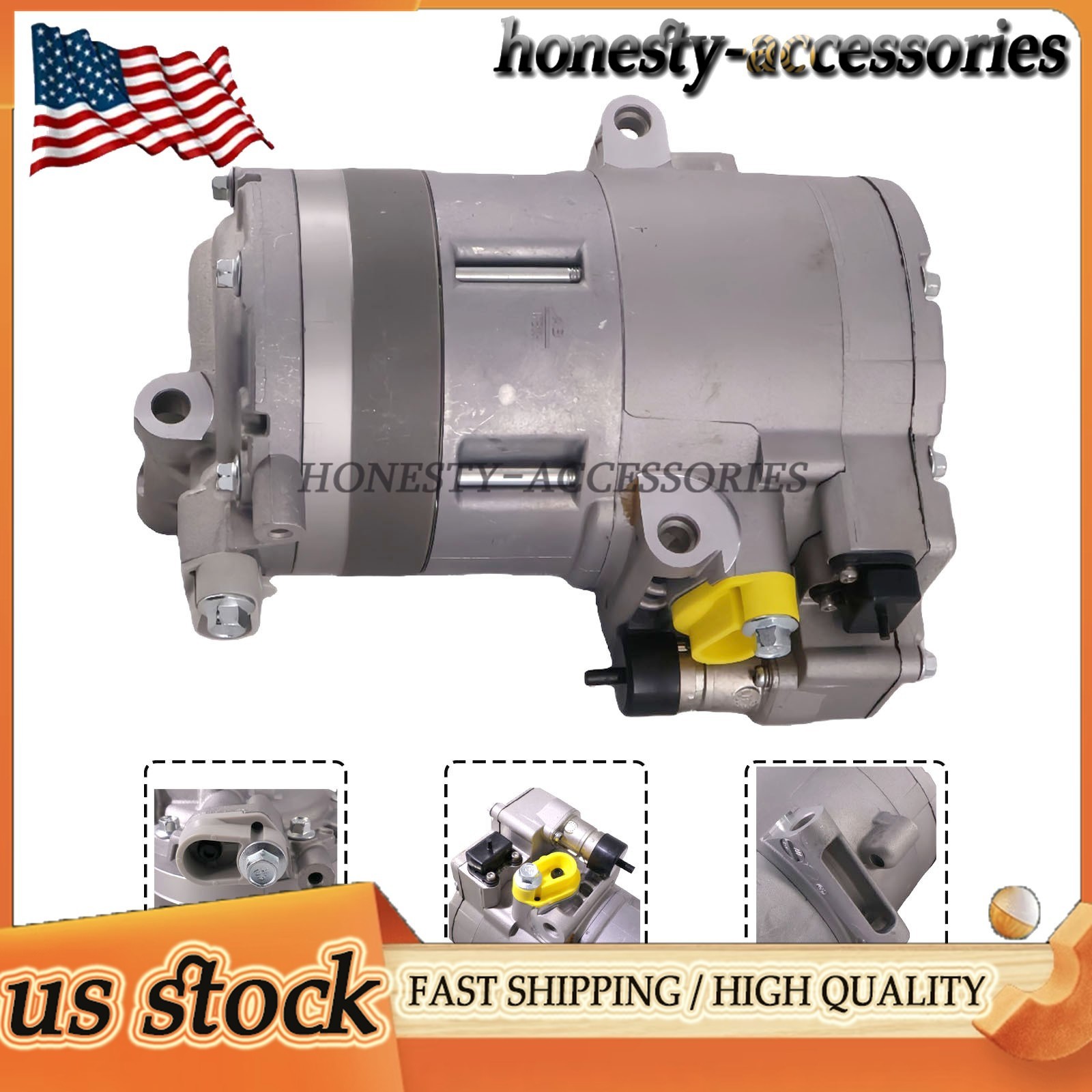 64529496106 A/C Compressor for BMW 21-24 330e,18-23 530e,740e xDrive,X3,X5