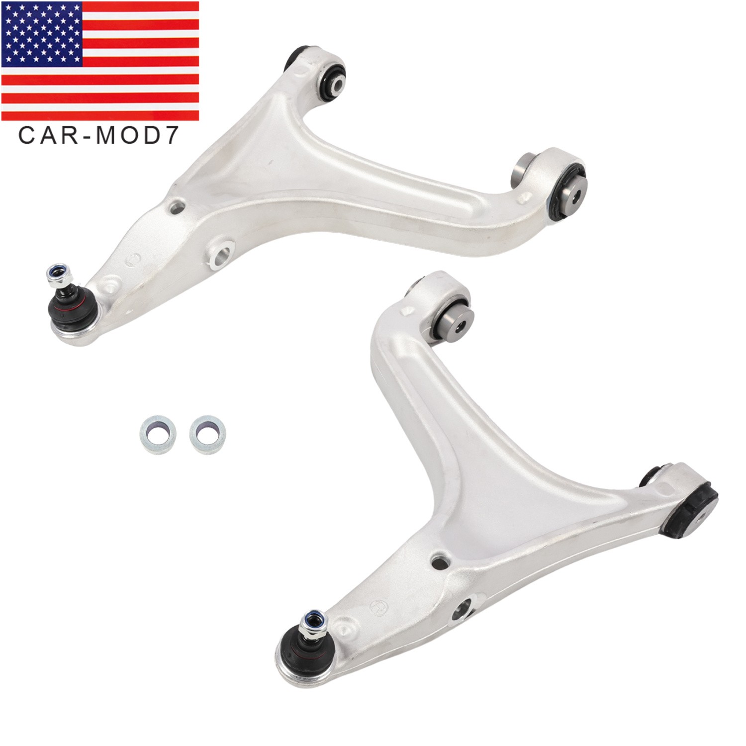 Front LH & RH Lower Control Arms For Maserati Ghibli Quattroporte M156 2014-2022