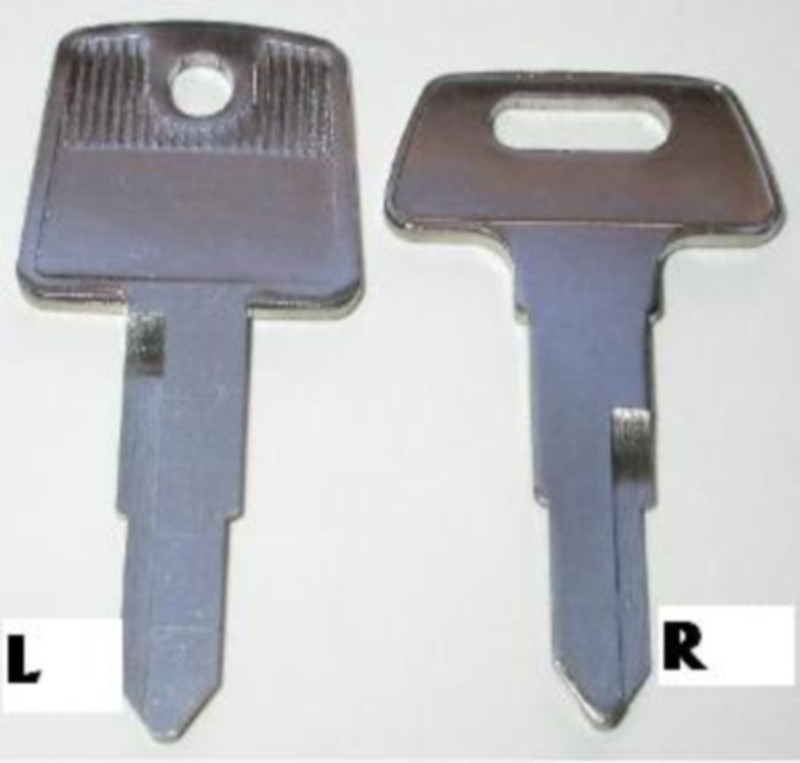 1977+ Honda Motorcycle ATV Key Cut to Your Key Code A,B,C or D Codes