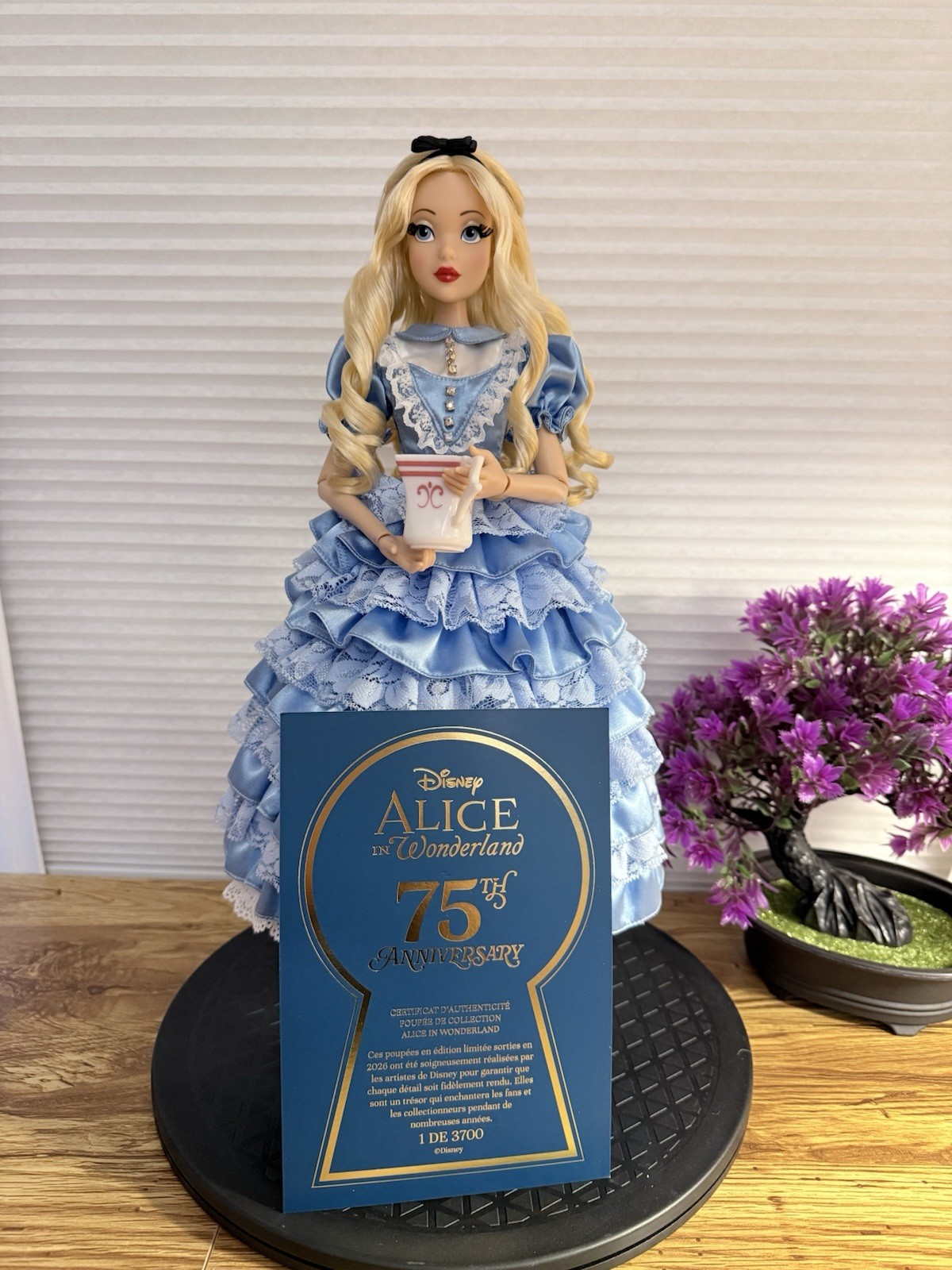 Custom Ooak Disney Doll Alice in Wonderland 17” Limited Edition Remake Heirloom