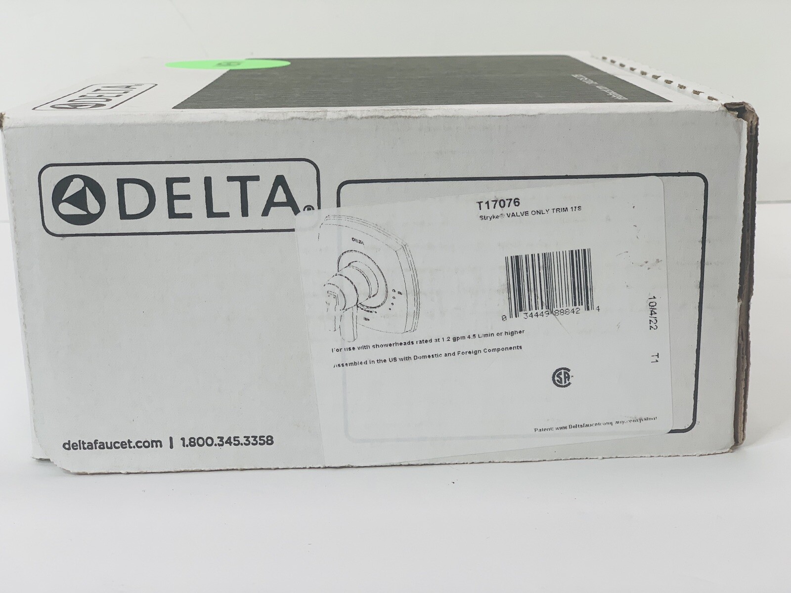Delta T17076 Stryke 17 Series Shower Trim Chrome Dual Control OPEN BOX