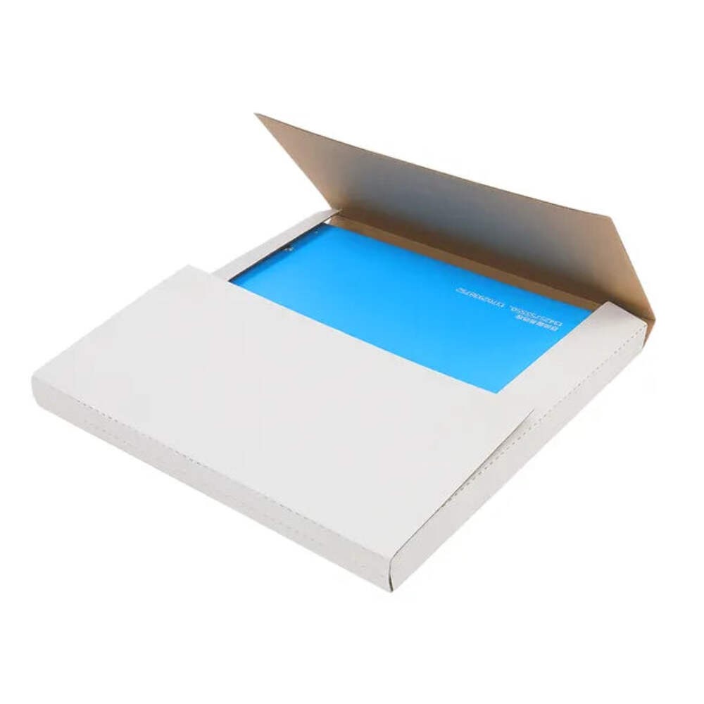 100 White Record Mailers 12.5x12.5 12\
