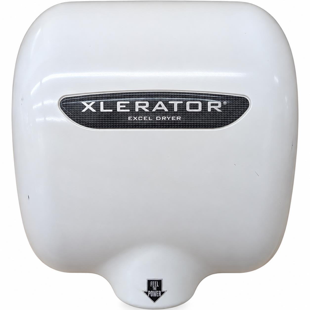 Excel XLERATOR XL-BW Automatic High Speed Hand Dryer White 120V Used