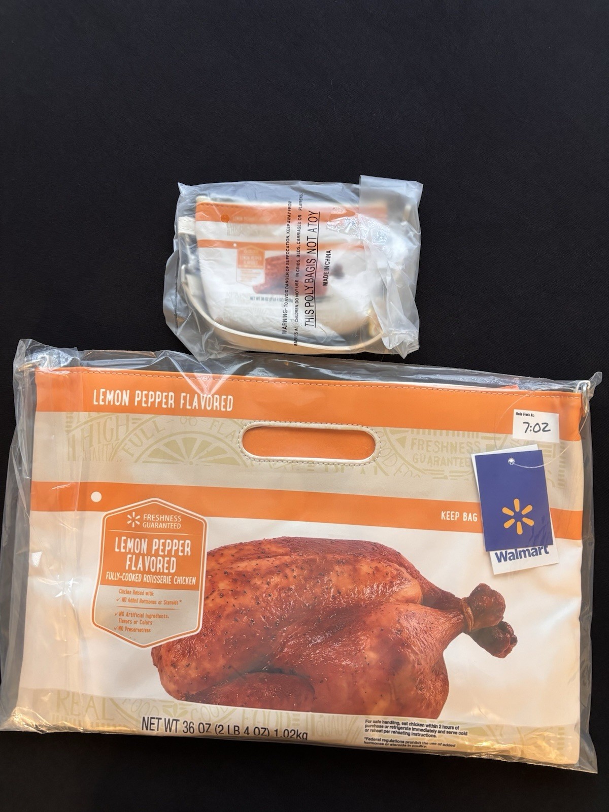 Walmart Rotisserie Chicken Purse Bag – Lemon Pepper Flavored WITH Wristlet Walmart Rotisserie Chicken Purse Bag – Lemon Pepper Flavored WITH Wristlet