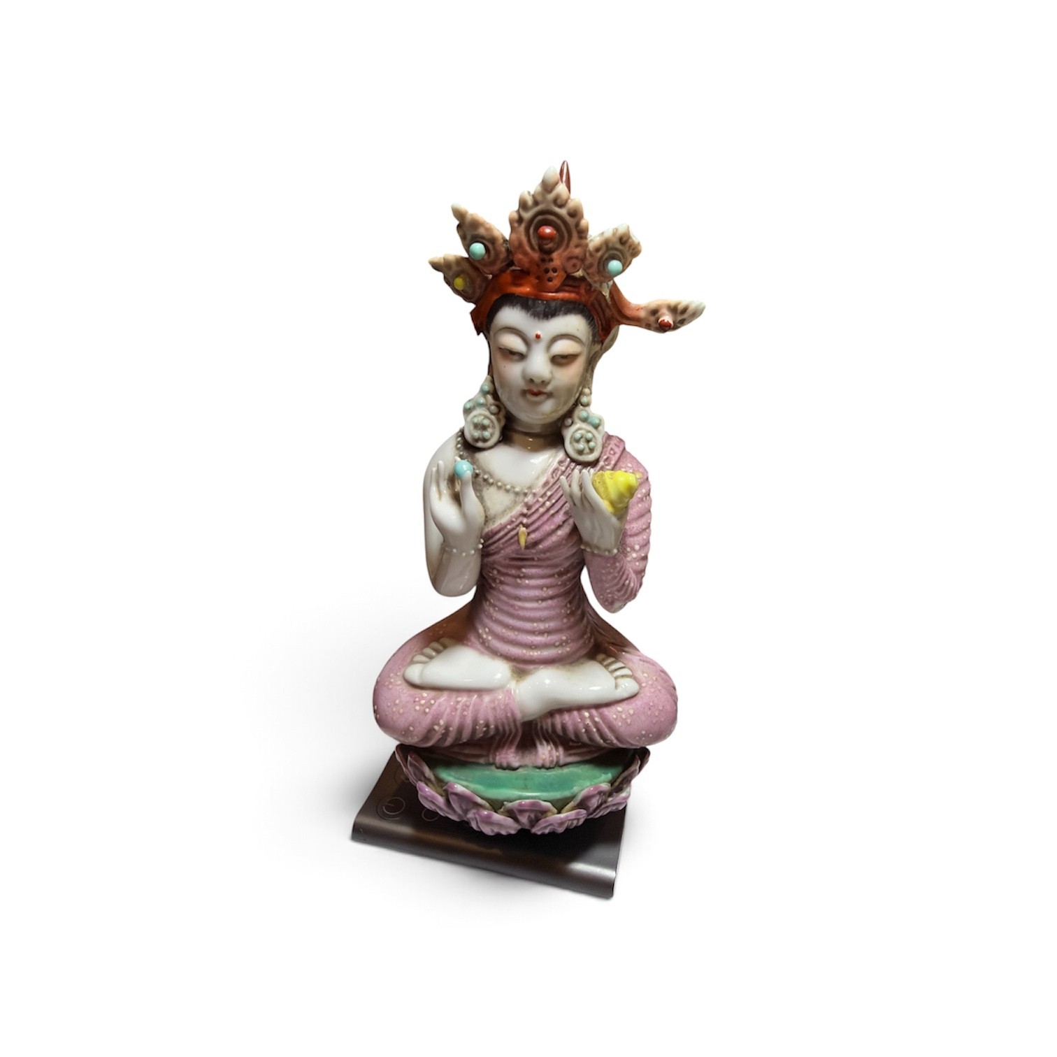 6.75'' Qing Dynasty Porcelain Kwan-yin Guanyin Goddess of Mercy Statue 6.75'' Qing Dynasty Porcelain Kwan-yin Guanyin Goddess of Mercy Statue