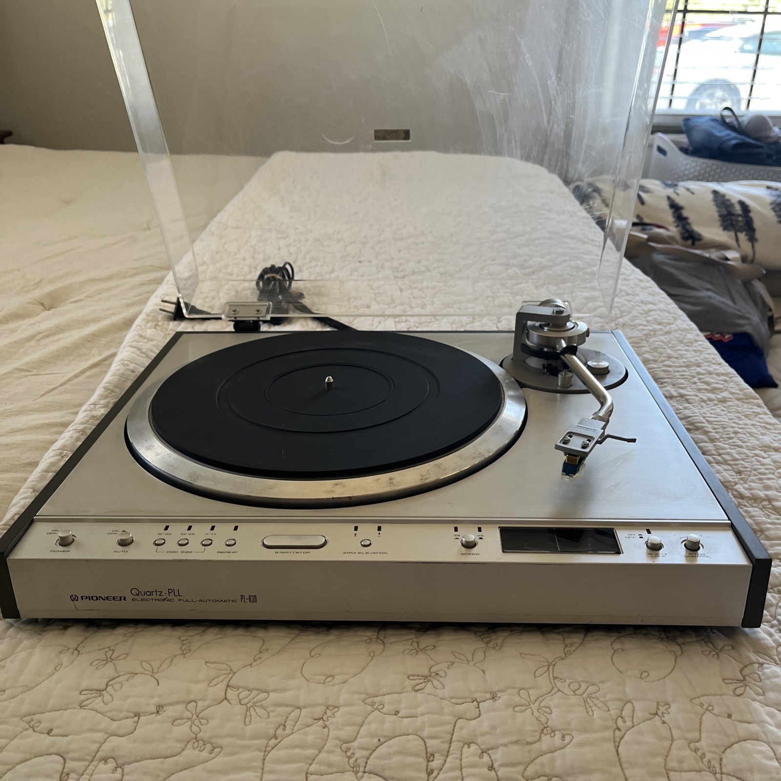 Vtg \'78-79 Pioneer Electronic Full-Automatic PL-630 Turntable Record Player