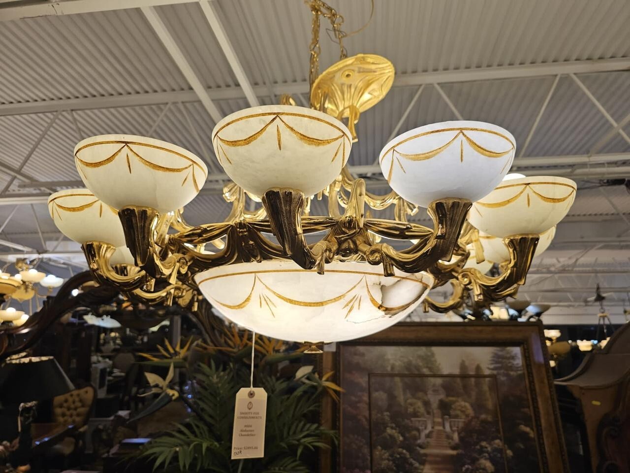 Beautiful variety of luxurious Alabaster Chandeliers