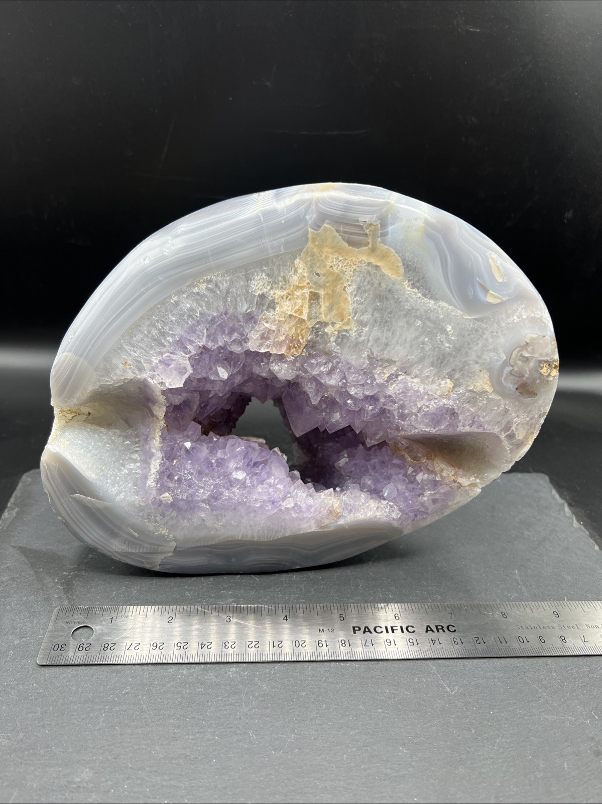 8.0 Lb. Natural agate Amethyst geode quartz cluster crystal 8.0 Lb. Natural agate Amethyst geode quartz cluster crystal