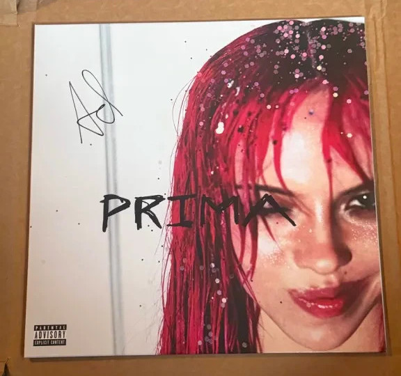 ADÉLA Prima Limited Edition SIGNED Cover Adela Debut HOT PINK Vinyl LP ADÉLA Prima Limited Edition SIGNED Cover Adela Debut HOT PINK Vinyl LP