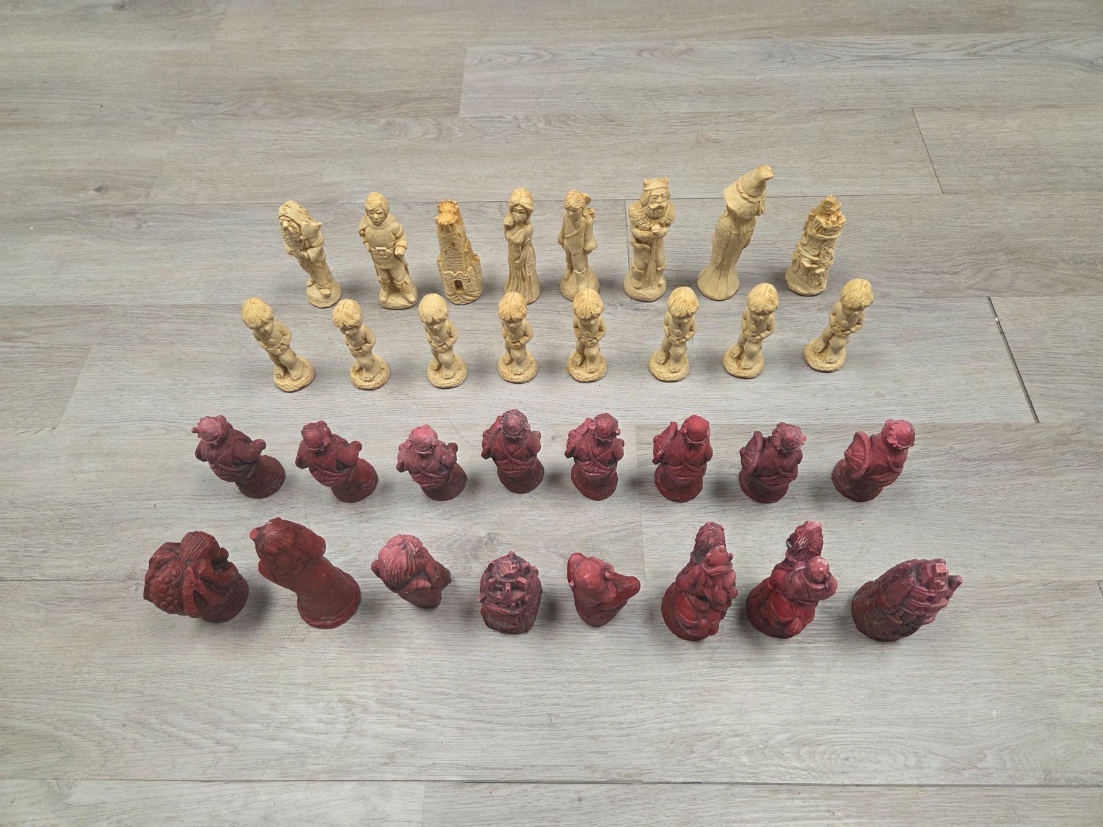 RARE Vintage Tolkien Enterprises LORD OF THE RINGS Chess Set 1979 J.R.R.