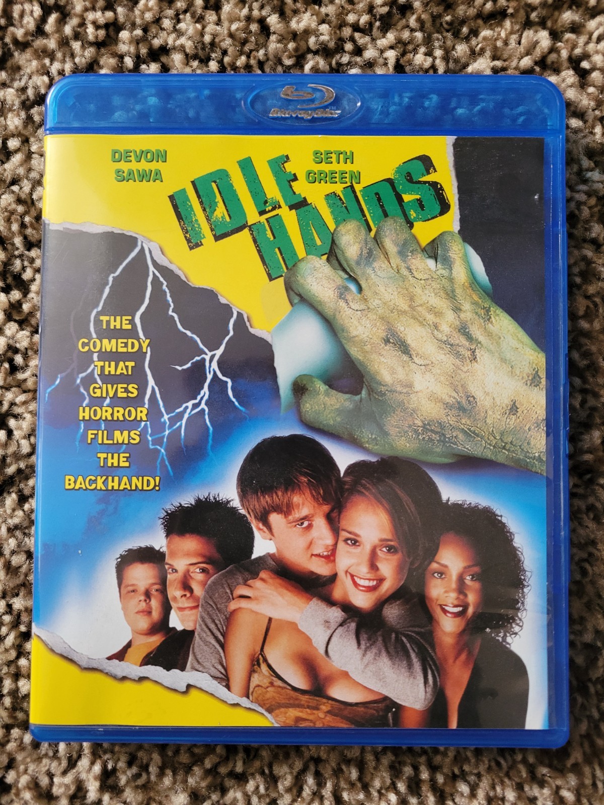 *NO OFFERS* Idle Hands (1999) Blu-ray U.S.