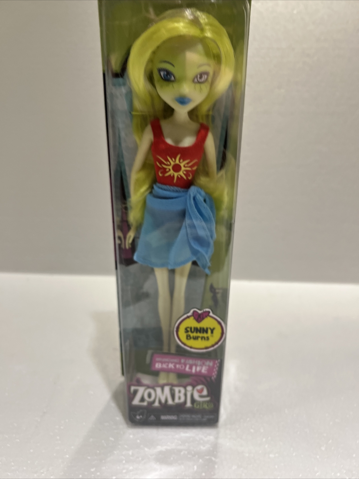 Zombie Girls Sunny Burns  Doll 12” doll