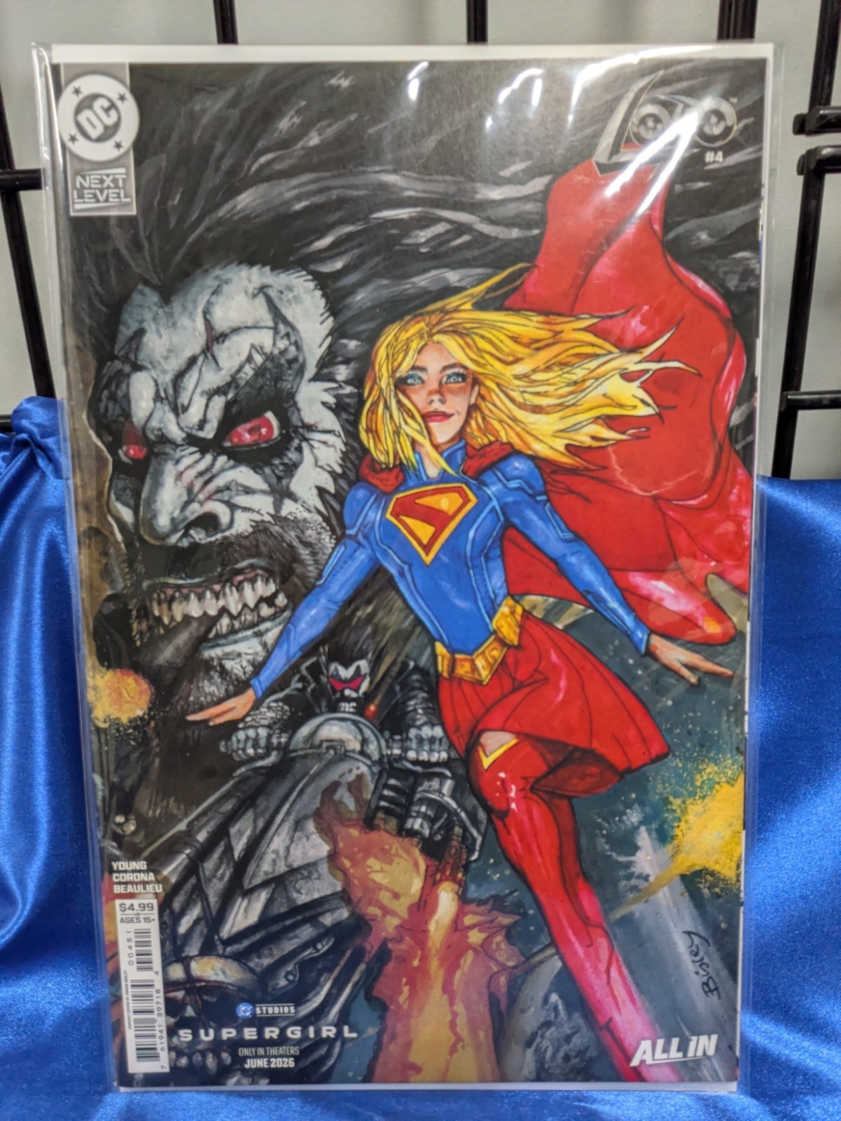 Lobo #4 Cover E Simon Bisley Supergirl Movie Variant Comic Book First Print 2026