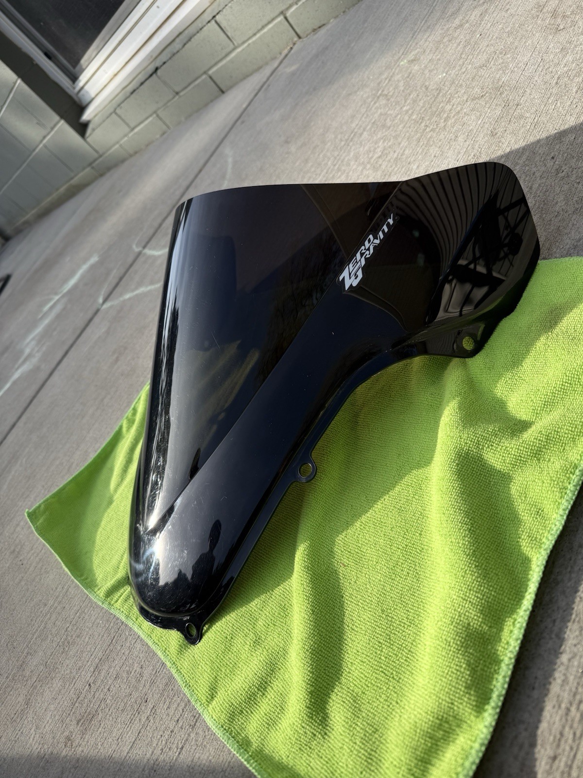 2001 - 2003 Zero gravity Double Bubble Windscreen 2001 - 2003 Zero gravity Double Bubble Windscreen