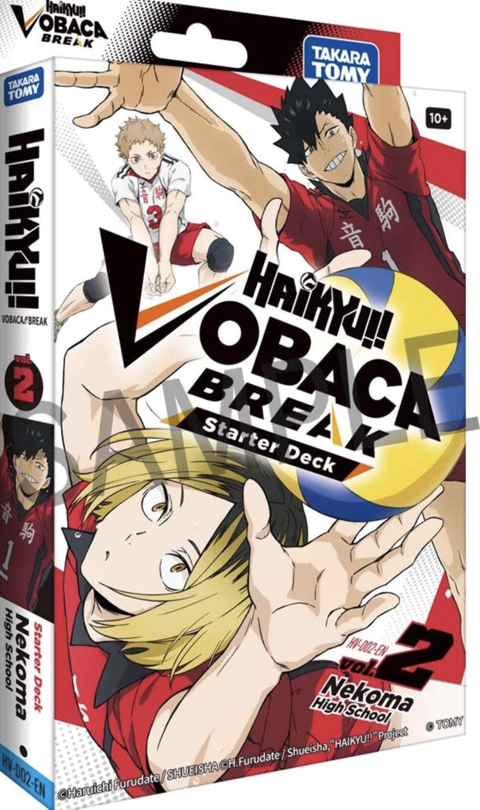 Haikyu Vobaca Break TCG: Nekoma High School Starter Deck - English Edition