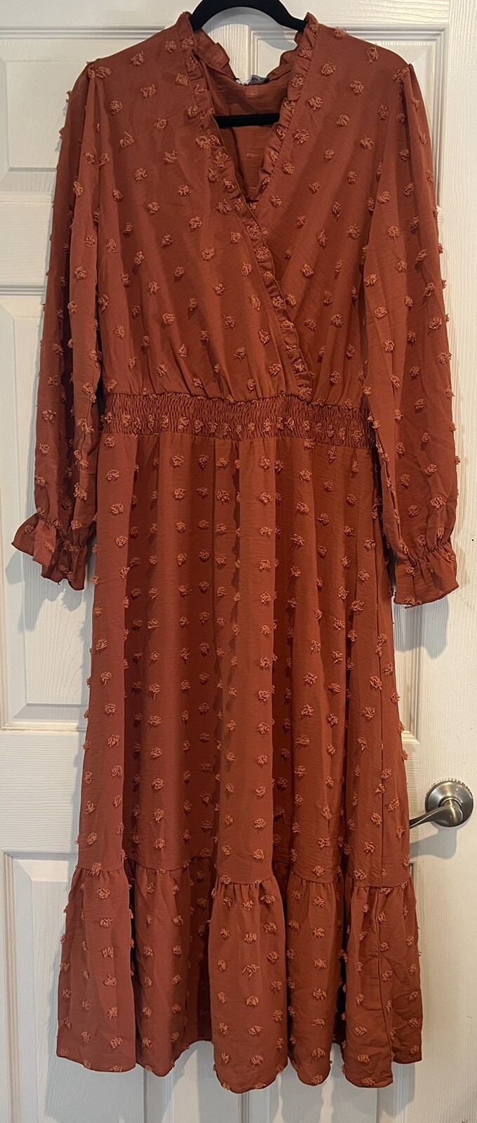 Women\'s Sienna Maxi Dress Long Sleeves Size XL Women\'s Sienna Maxi Dress Long Sleeves Size XL