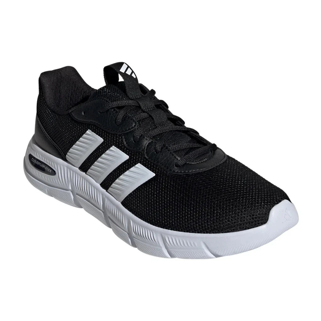 Adidas Men\'s Cloudfoam Flex Laces Sneaker Wide Fit Adidas Men\'s Cloudfoam Flex Laces Sneaker Wide Fit