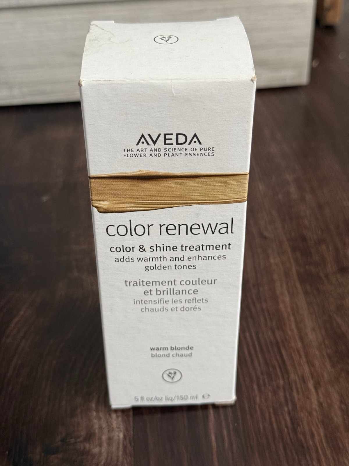 Aveda Color Renewal Color & Shine Treatment WARM BLONDE 5oz/150ml NEW IN BOX