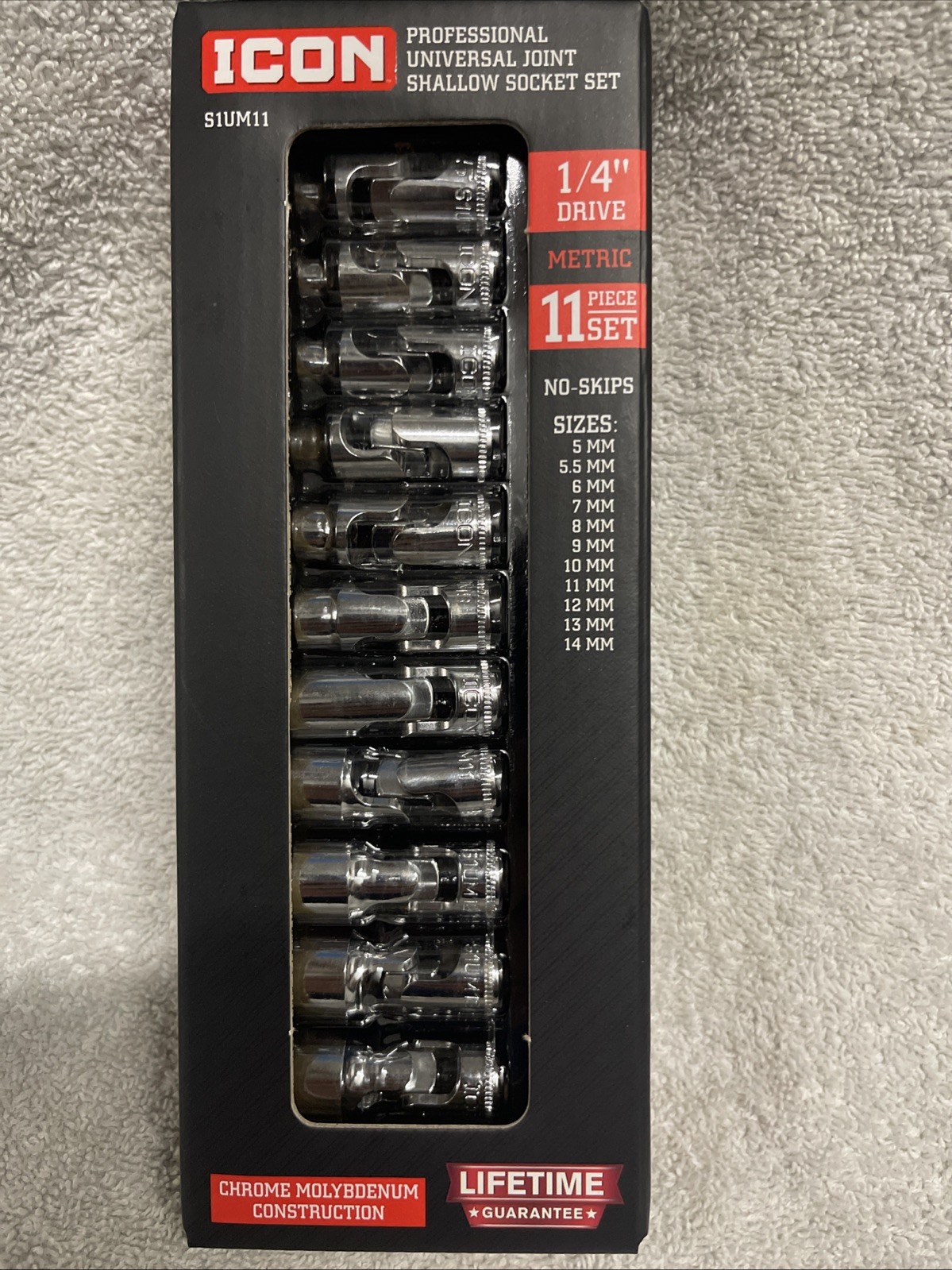 《ICON》Shallow  Socket Set [1/4\