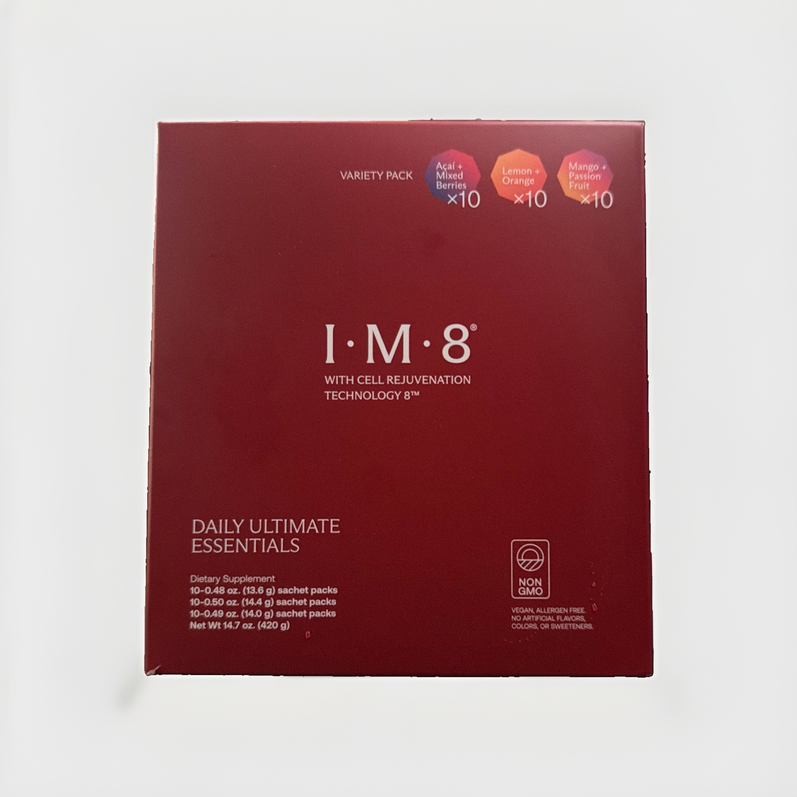 NEW IM8 Daily Ultimate Essentials Pro - 30 sachets Variety Pack 
