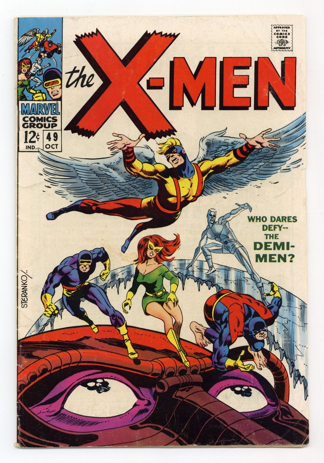 Uncanny X-Men #49 VG 4.0 1968 1st app. Lorna Dane (Polaris)