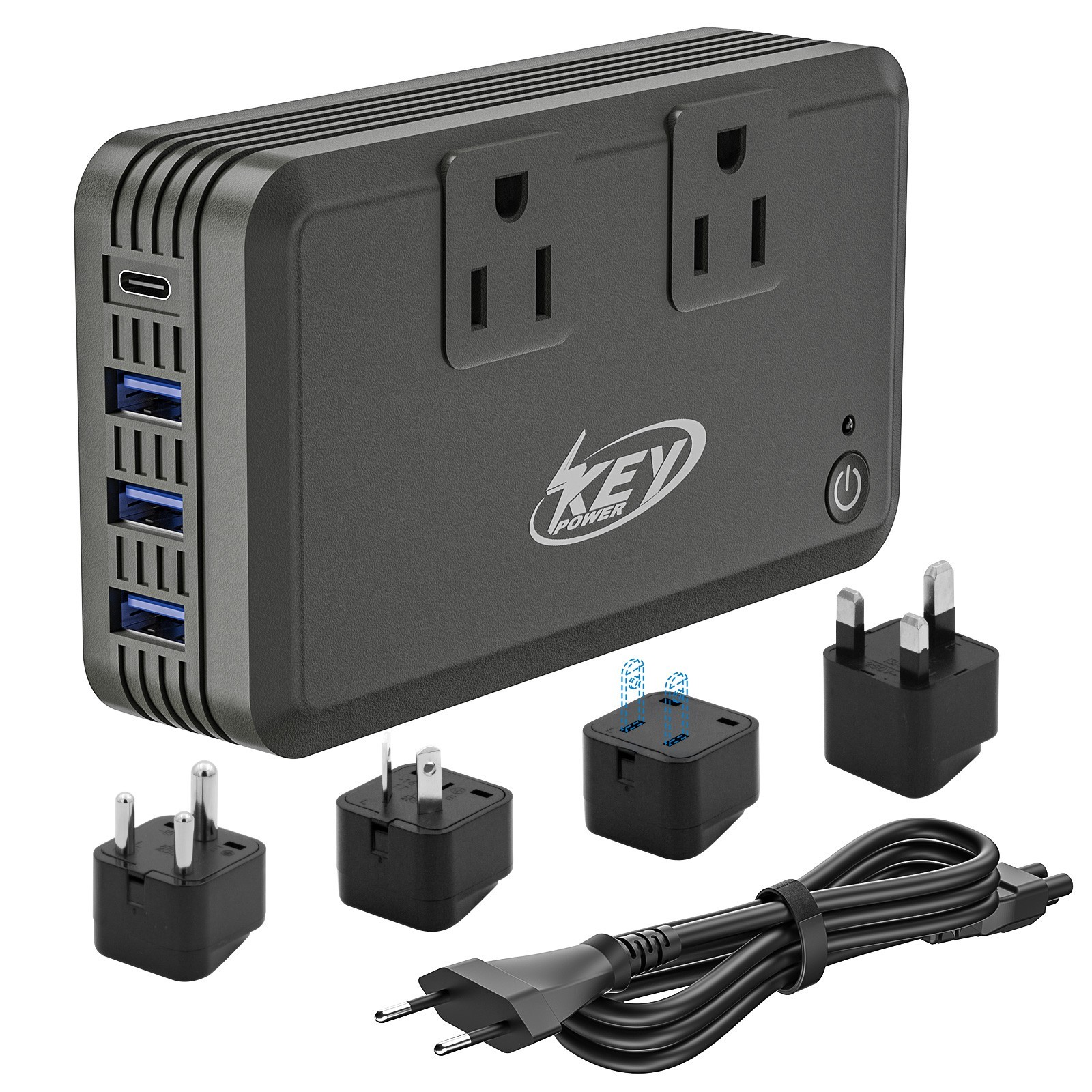 230W Voltage Converter 240V/220V to 120V/110V  International Power Converter