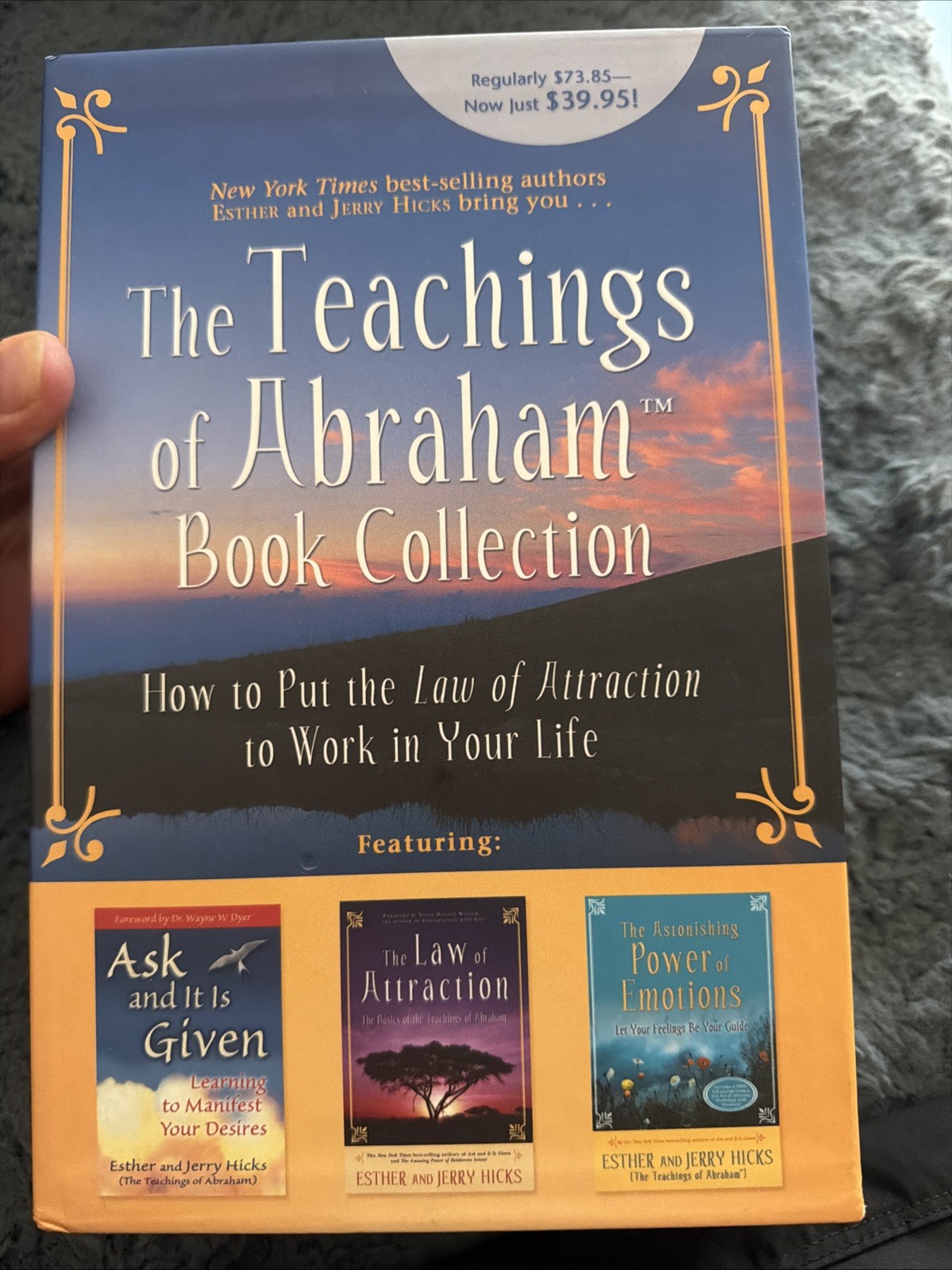 The Teachings of Abraham Book - Hardcover, by Hicks Esther; Hick C-625