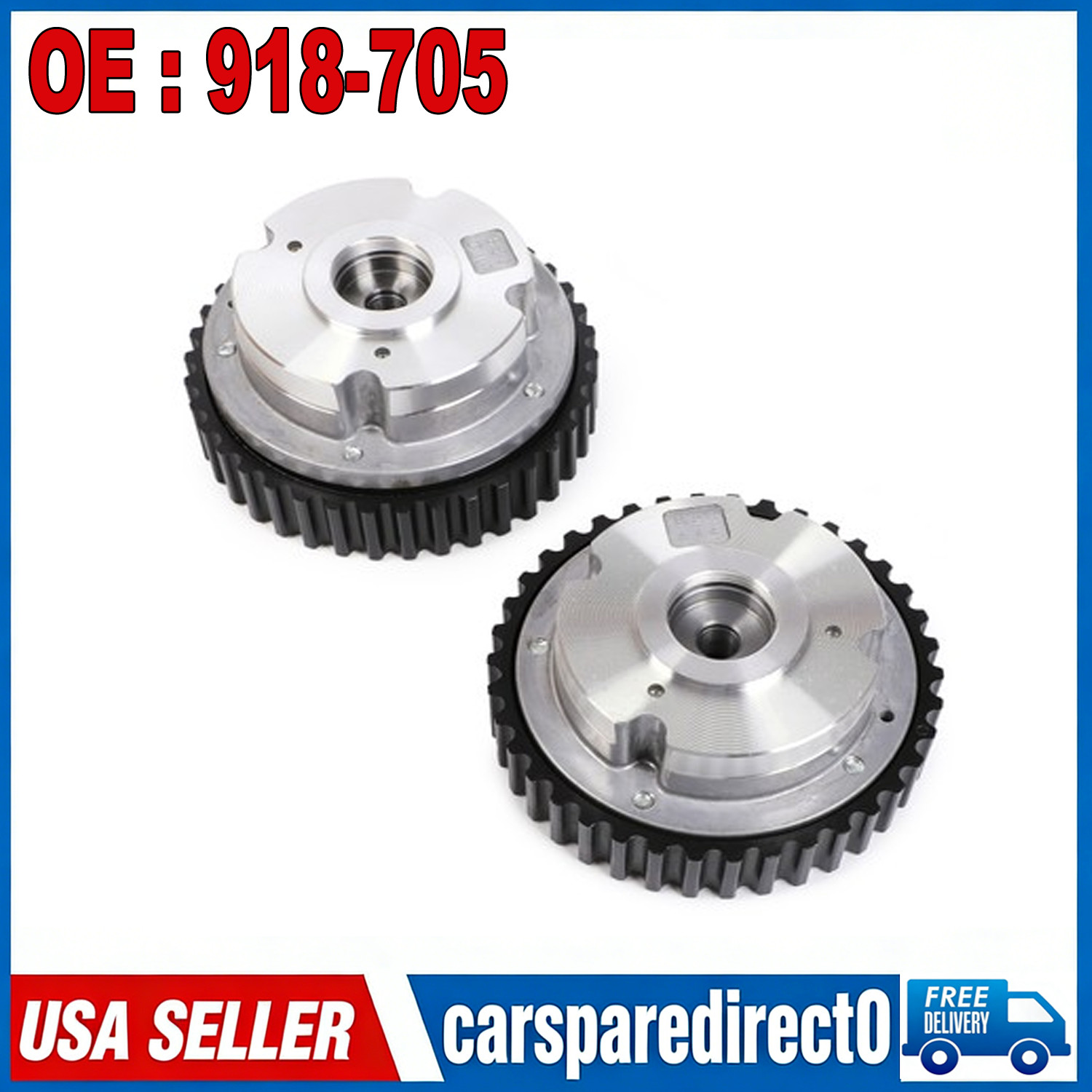 2x Engine Variable Valve Timing VVT Sprocket For Ford Escape Intake & Exhaust