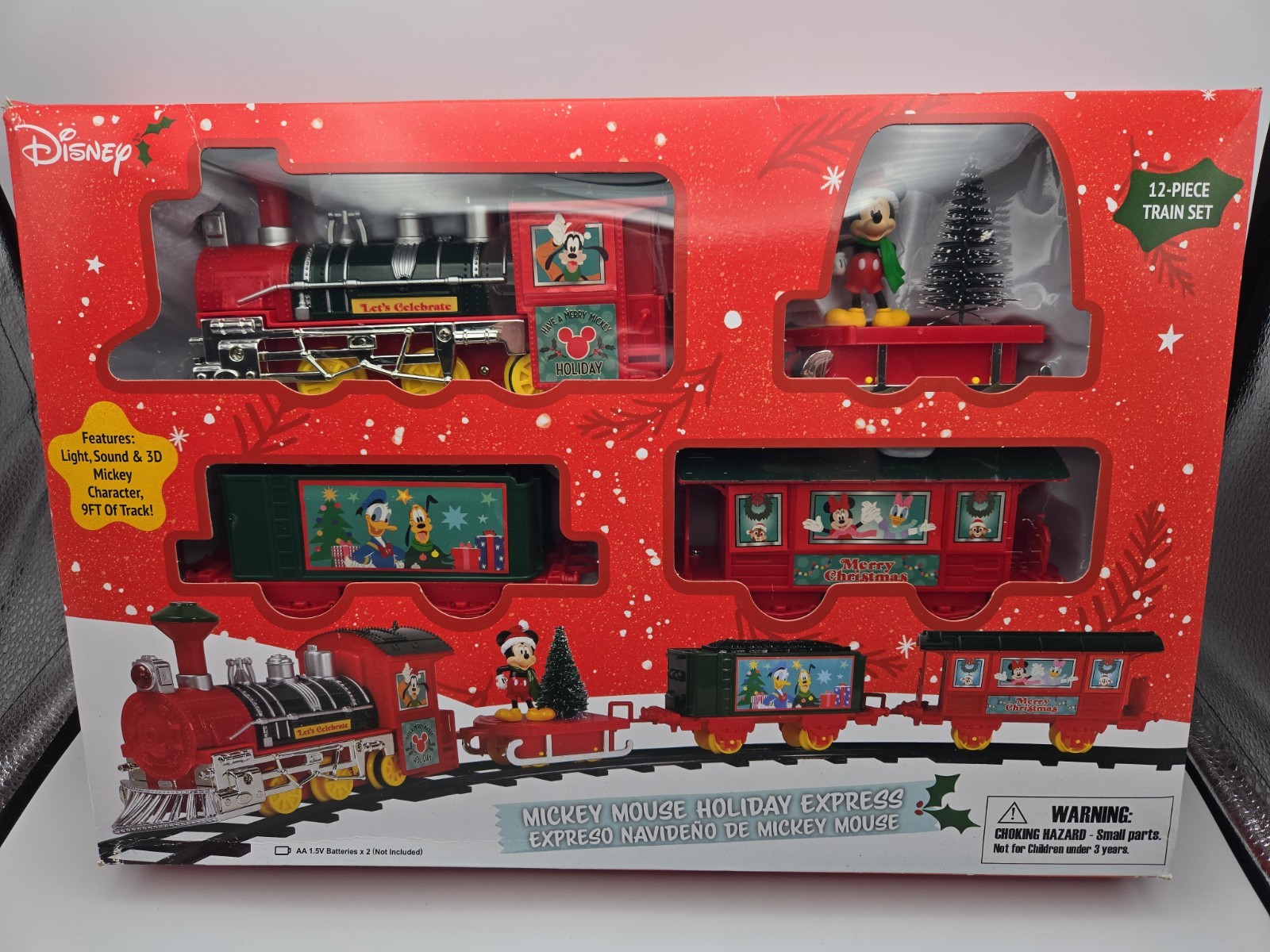 Disney mickey mouse holiday express train set. Disney mickey mouse holiday express train set.