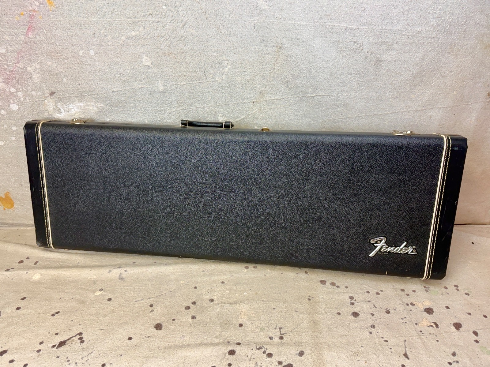 Vintage 1978-1980 Fender Mustang Guitar Case Black \