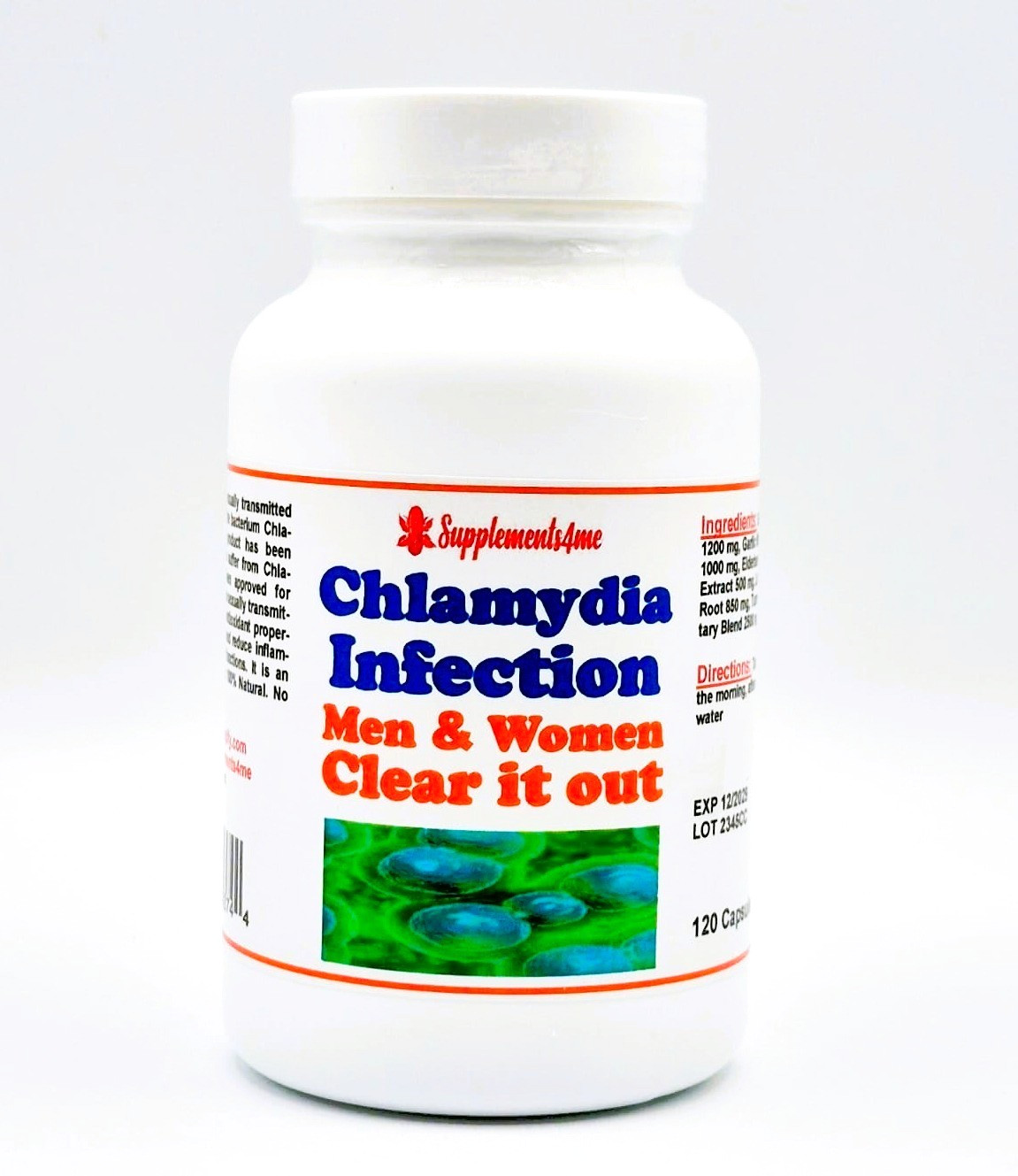 BACTERIA KILLER FOR PEOPLE - ANY KIND OF BACTERIAS - 120 Capsules - Made in USA BACTERIA KILLER FOR PEOPLE - ANY KIND OF BACTERIAS - 120 Capsules - Made in USA