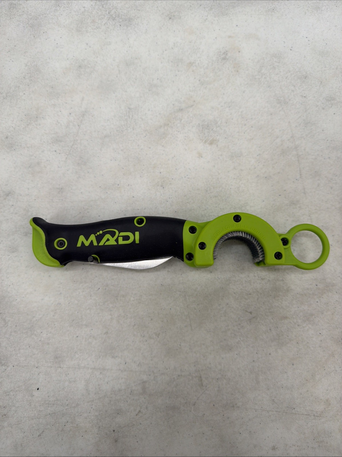 Madi BrushBlade Lineman's Knife and Wire Brush