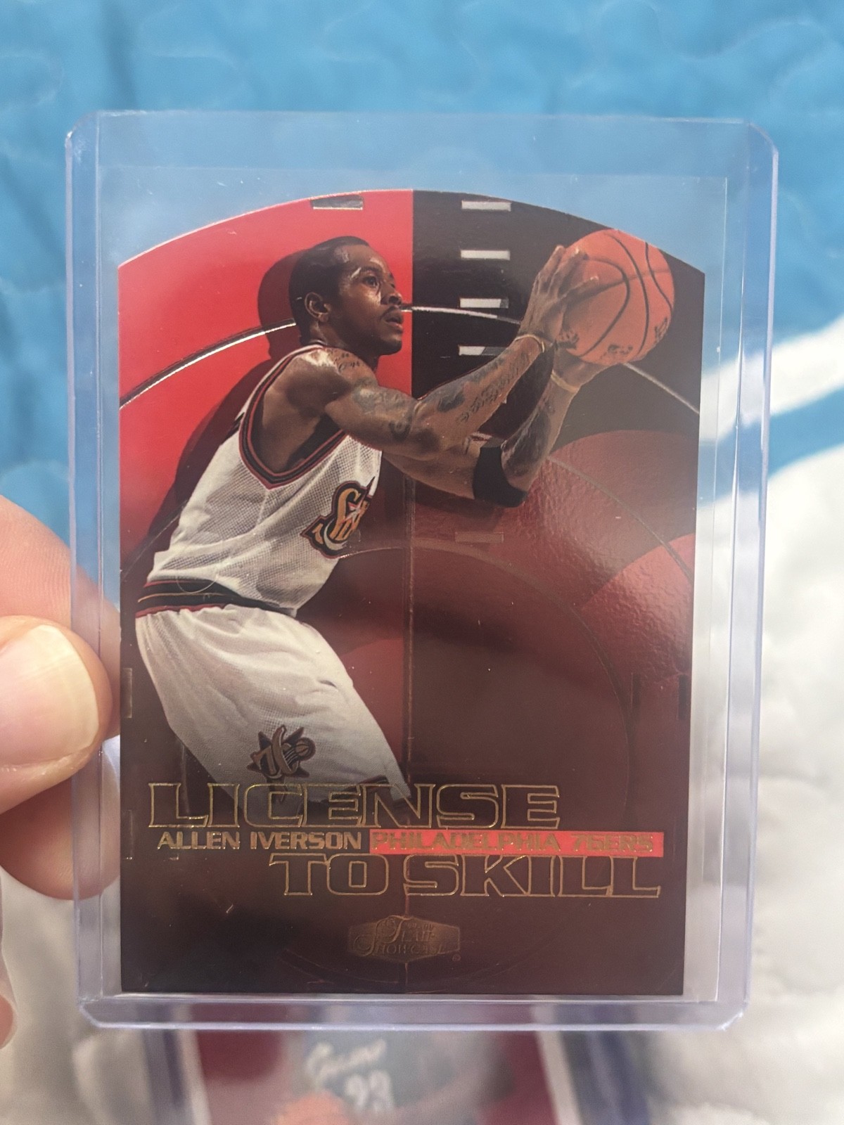 1999-00 Flair Showcase - License to Skill Allen Iverson #6 LS SSP INVEST RARE 1999-00 Flair Showcase - License to Skill Allen Iverson #6 LS SSP INVEST RARE