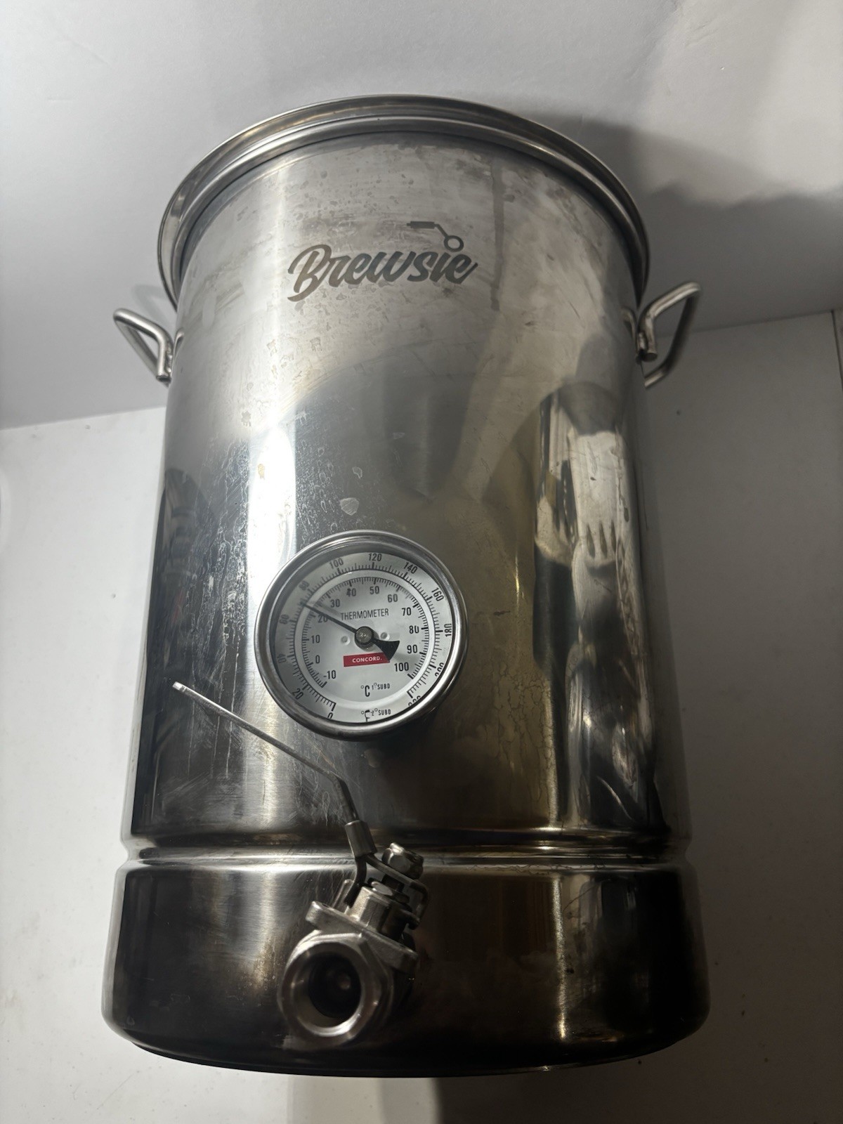 BREWSIE Home Brew Kettle Stainless Steel + Parts
