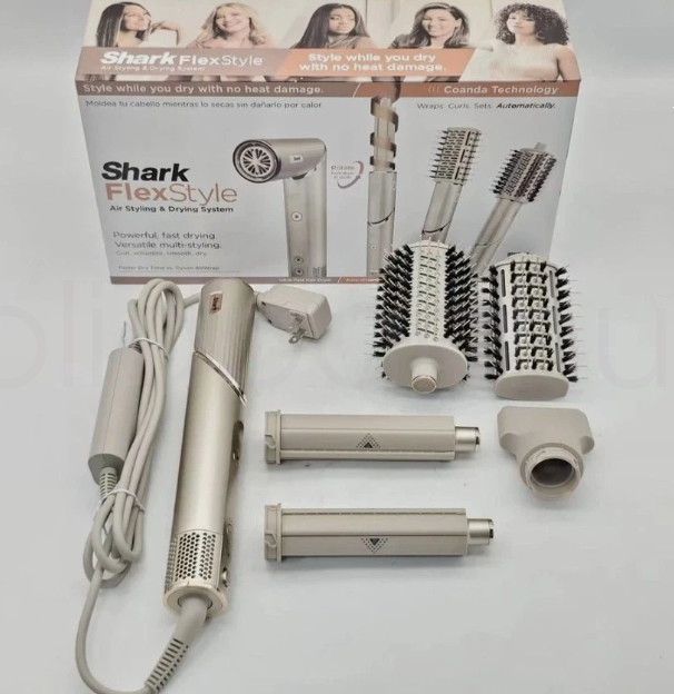 1300W Shark Flex Style Air Styling & Drying System - Stone (HD430) 120V,60HZ