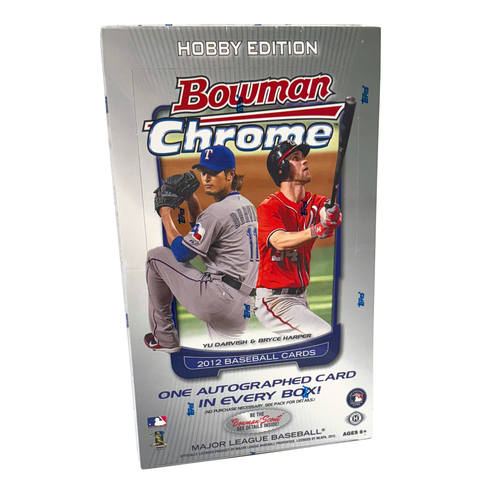 2012 Bowman Chrome Baseball Hobby Box 2012 Bowman Chrome Baseball Hobby Box