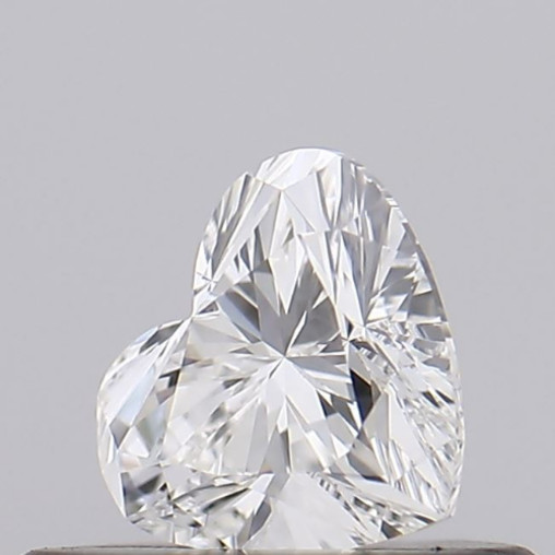 GIA CERTIFIED 0.30 Ct F/VVS2 Clarity Natural Diamond Loose Heart Cut 4 mm Size