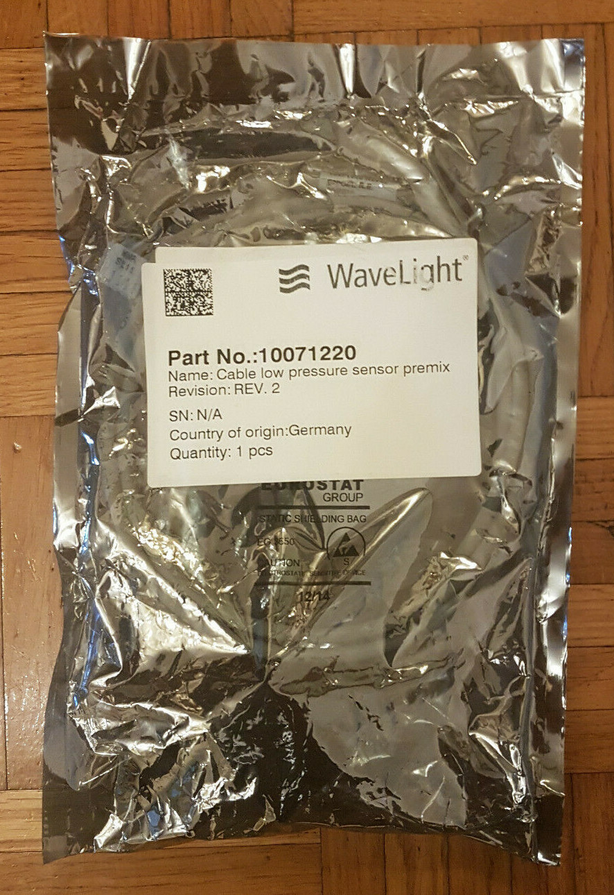 Alcon WaveLight Cable Low Pressure Sensor Premix Rev. 2 (Part. No. 10071220) Alcon WaveLight Cable Low Pressure Sensor Premix Rev. 2 (Part. No. 10071220)