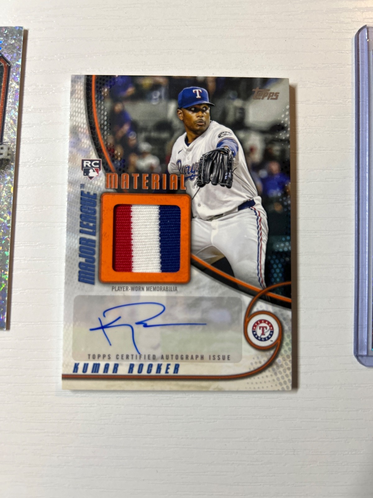 RAW AU Lot Bowman Chrome  Rocker /25 patch AU Ariel Roque /100 Darell Morel